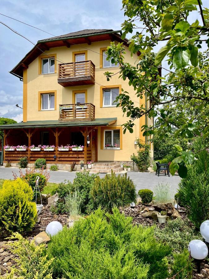 Ніч Над Карпатами Hotel Slavske Ngoại thất bức ảnh